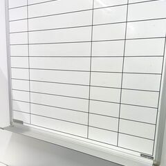 ホワイトボード　行動予定表　25人　予定表　マグネット対応　白板　壁掛けの画像