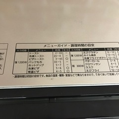 オーブントースター（Panasonic）、2020年の画像