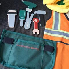 お値下げ中！スリコ なりきり大工さんセット 中古品子供用品の画像