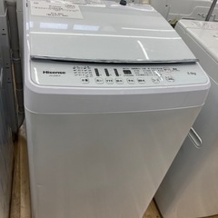 【トレファク高槻店】安心の6ヶ月間保証！取りに来られる方限定！Hisense(ハイセンス）の全自動洗濯機のご紹介です！