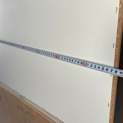 値下げ【大特価】食器棚 ブラウン 2分割 大容量 ガラス戸 多収納 早い者勝ち！ 引取歓迎 配送OKの画像