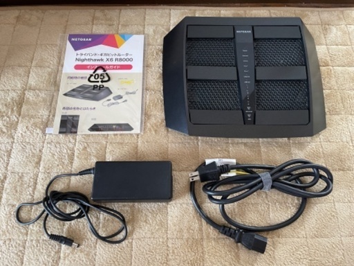 NETGEAR Nighthawk X6 R8000無線LANルーター