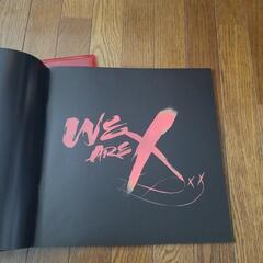 X JAPAN WE ARE X パンフレット 赤盤の画像