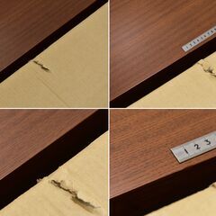 ≪yt1437ジ≫ 未使用/アウトレット品/小傷① PLUS/プラス MG-80 センターテーブル MG-803 幅130cm 69-702 応接家具 60503-10の画像