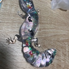 レオパ　爬虫類　オブジェの画像