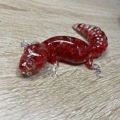 レオパ　爬虫類　オブジェの画像