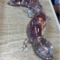レオパ　爬虫類　オブジェの画像