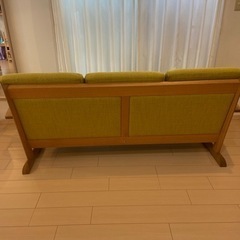 飛騨産業　家具 ソファ 3人掛けソファの画像
