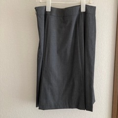 レディース スーツ スカート ジャケット グレー 9号の画像