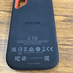 SanDisk エクストリームポータブルSSD 2TB SDSS...