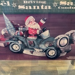 コストコ　サンタクロース 置物の画像