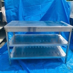 ⭐️値下げ❗️激安⭐️⑧業務用　ステンレス作業台　120cm　厨...