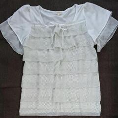 ハッシュアッシュ フリルＴシャツ