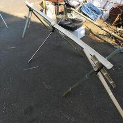 流しそうめんの竹製作致します。