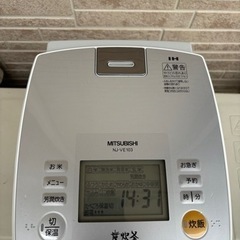 MITSUBISHI炊飯器の画像