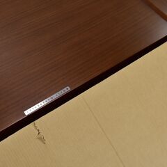 ≪yt1439ジ≫ 未使用/アウトレット品/小傷③ PLUS/プラス MG-80 センターテーブル MG-803 幅130cm 69-702 応接家具 60503-12の画像