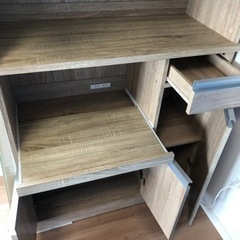 食器棚　w90 h185 d42の画像