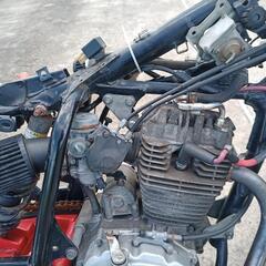 追記あり ホンダ CB223S 書類、鍵あり 不動 現状 レストアベース 欠品あり /検索FTR223の画像