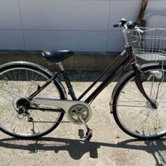 お問い合わせ多数の為お早めに【タイヤほぼ新品】27インチ　自転車...