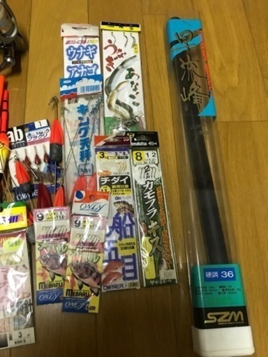 中古釣具　竿、リール、仕掛け　まとめ売り