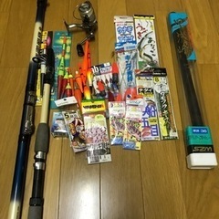 中古釣具　竿、リール、仕掛け　まとめ売り