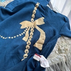 (決まりました)服/トップス2枚・earthチュールスカート3点セットの画像