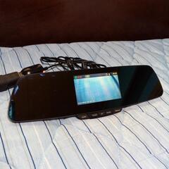 「決まりました」ルームミラー型ドライブレコーダーの画像