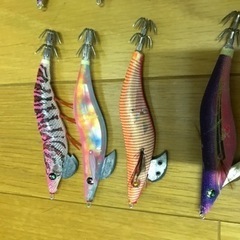 中古釣具　エギ　まとめ売りの画像