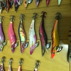 中古釣具　エギ　まとめ売りの画像