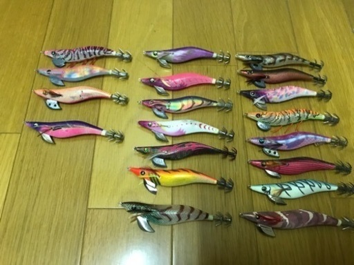 中古釣具　エギ　まとめ売り