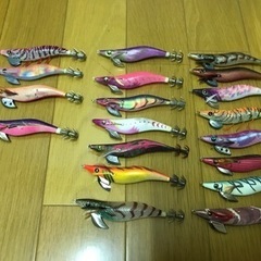 中古釣具　エギ　まとめ売り