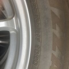 １７インチアルミホイールとスタッドレスタイヤのセット　最終値下げしました。の画像