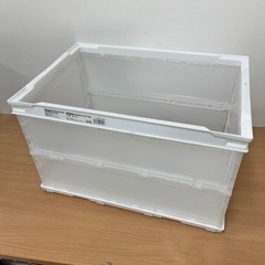 アスクル 薄型折りたたみコンテナ 50L