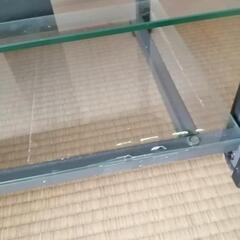テレビ台　グレーの画像