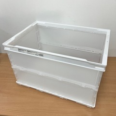 アスクル 薄型折りたたみコンテナ 50L