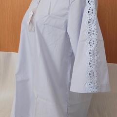 新品 タグ付き 五分袖シャツの画像
