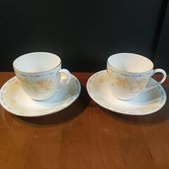 【終了】二谷友里恵ティーカップ＆ケーキ皿セット