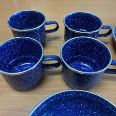 キャンプ アウトドア 食器セットの画像