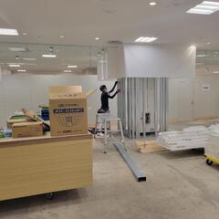 軽天工事、ボードはり、解体工事の画像