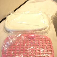 ☆290☆未使用！Richell のせのせミルクボックス　収納　哺乳瓶　ミルク缶　赤ちゃん　お手入れケース　卓上ケース　の画像