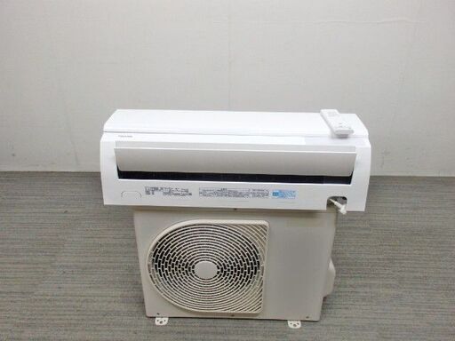 東芝　ルームエアコン　RAS-E221M 2018年　おもに6畳 ※リモコンふた欠品