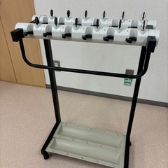 鍵付き 傘立て 12本