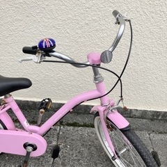 子供用自転車　18インチ　コマ付きの画像