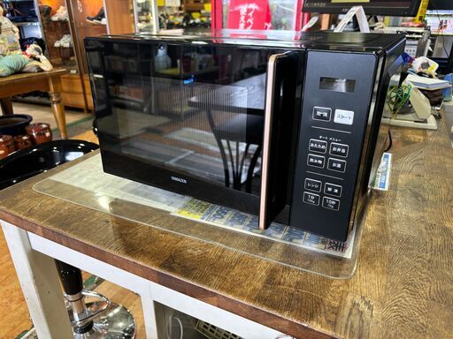 ✨安心の動作保証付✨山善 2023年製 電子レンジ PRW-F180（B）【愛市IFC051141-104】