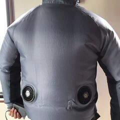（引取り決定）空調作業服ファン付き　サイズL