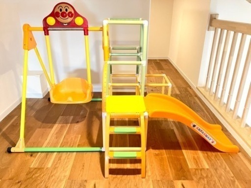 アンパンマン　滑り台　ブランコパークDX おもちゃ 遊具