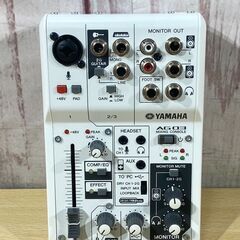 YAMAHA　ヤマハ　MIXING　CONSOLE　ミキシングコンソール　MODEL　AG03　ミキサー　楽器、器材　63011Jの画像