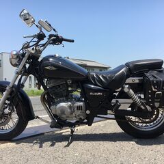 福山 瀬戸町 スズキ マローダー250 NJ48A 実働 書類付き アメリカン 通勤 通学 ボバー レストア カスタムベースにもの画像