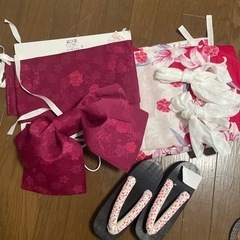 セパレート浴衣　4点セットの画像