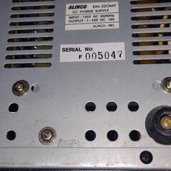 ALINCO 安定化電源 DM-320MVの画像